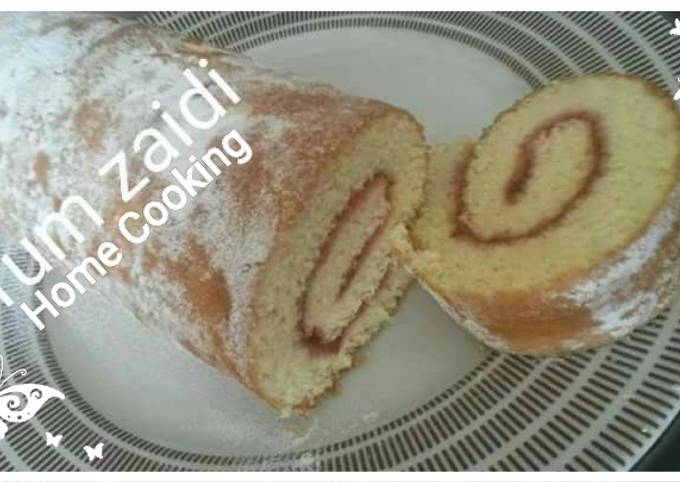 Steps to Prepare Quick 🌯🌯Swiss Roll 🌯🌯