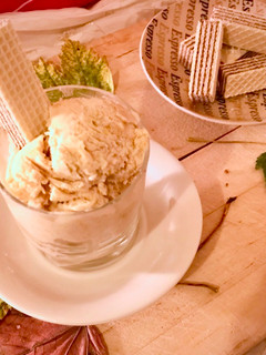 南瓜香料冰淇淋 - 無製冰機版 的食譜成品照片