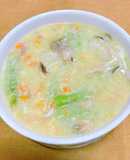 Soup măng tây chay