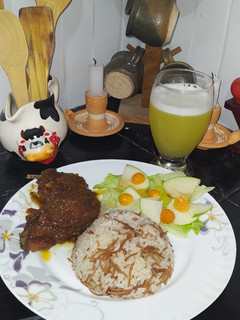 Una foto de Carnero Güisado (chivo güisado)