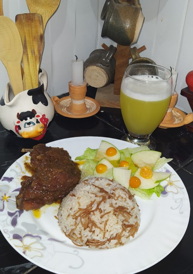 Una foto de Carnero Güisado (chivo güisado)