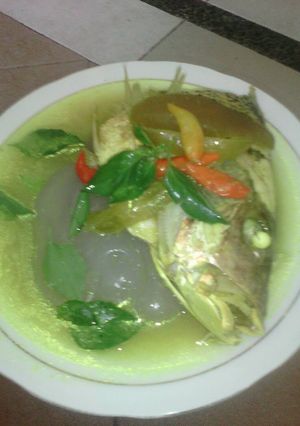 Foto resep "papeda kakap merah"