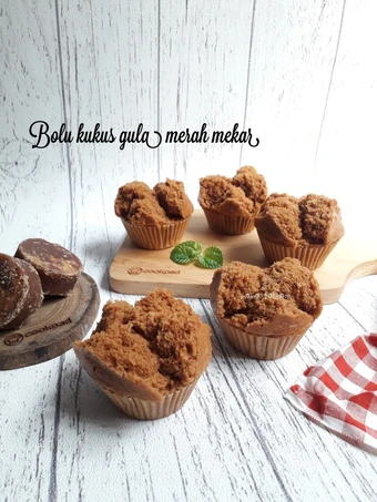 Cara Gampang Membuat Resep Bolu kukus gula merah mekar yang Menggugah Selera Anti Ribet, Mantap Sekali