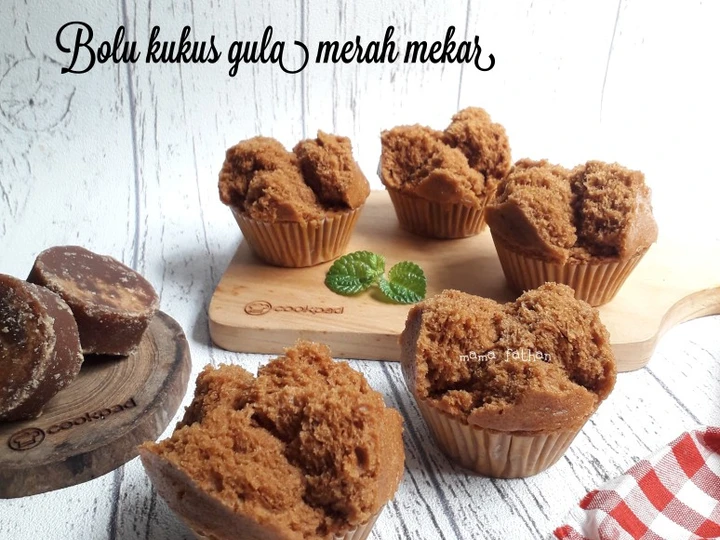 Cara Gampang Membuat Resep Bolu kukus gula merah mekar yang Menggugah Selera Anti Ribet, Mantap Sekali