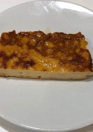 Una foto de Flan al horno