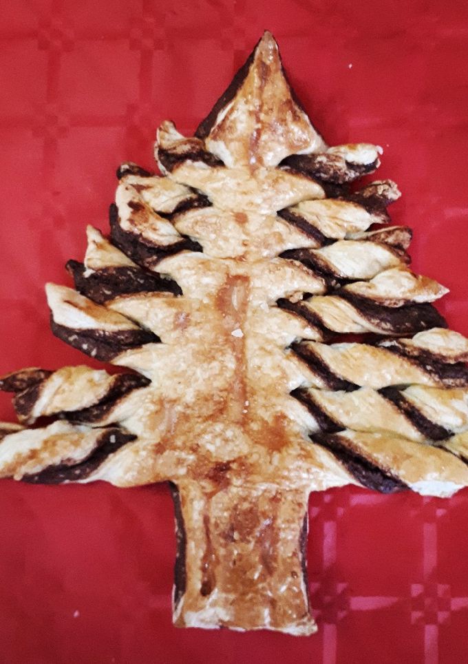 Una foto de Árbol de Navidad de nocilla