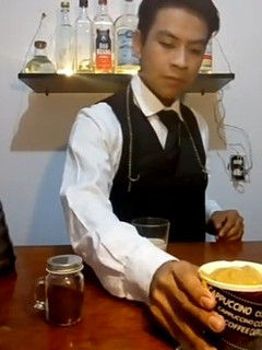 Una foto de Café Dalgona