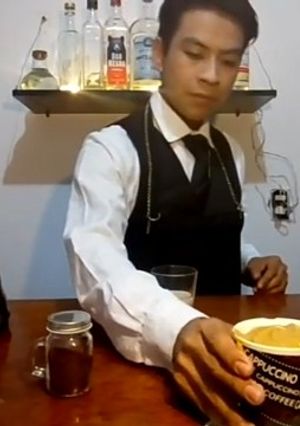 Una foto de Café Dalgona