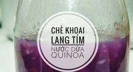 Hình ảnh món Chè khoai lang tím nước dừa Quinoa