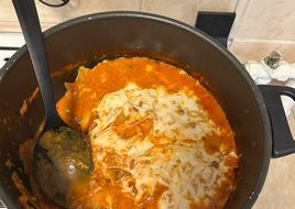 Egyserpenyős lasagne