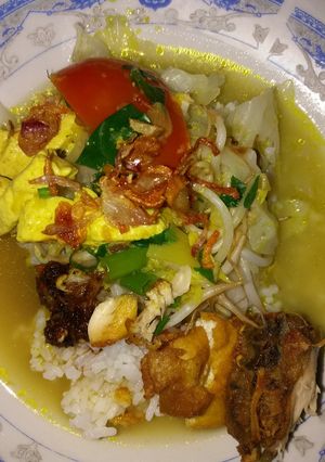Foto resep Soto ceker dan tahu ekonomis