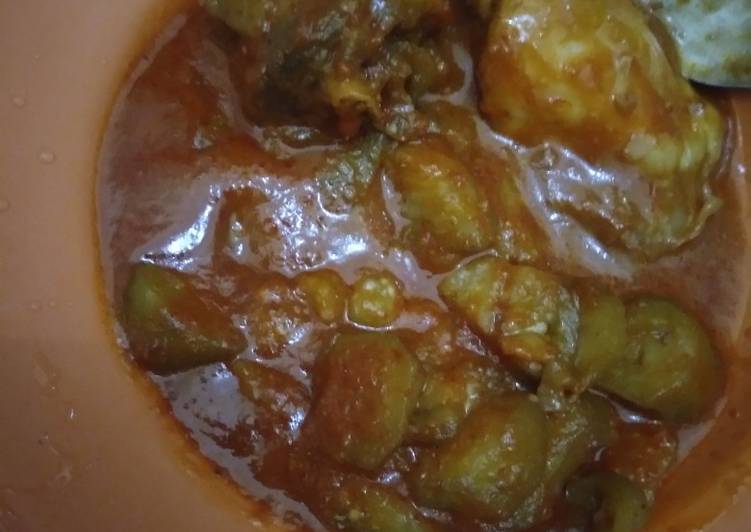 Terong balado murah gampang mudah enak di magic comala anak kos