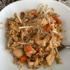 A picture of Fried rice.