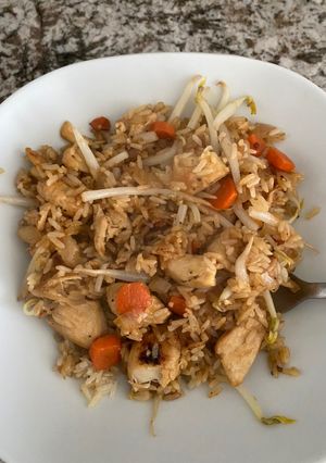 A picture of Fried rice.