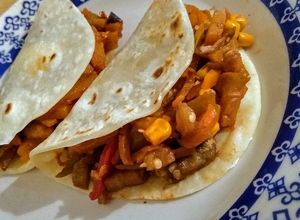 Una foto de Piadinas vegetarianas (sin gluten)