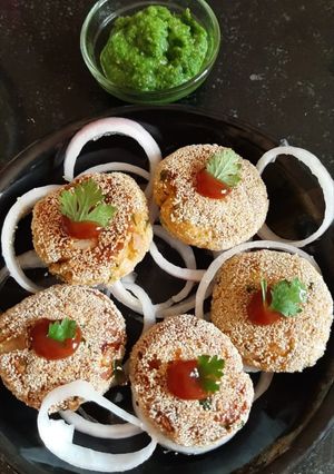A picture of Goan Fish Cutlet.