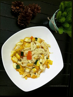 Foto resep Tumis Jamur Tahu