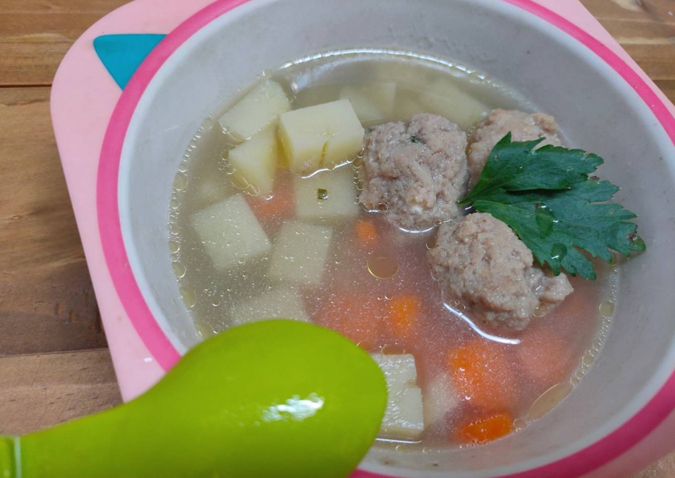 Bakso daging MPASI 10m+