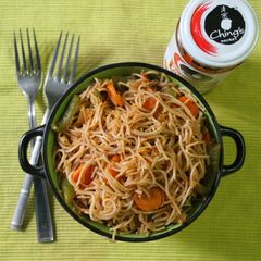 A picture of Vegetable Chowmein.