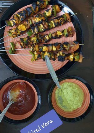 A picture of Paneer Barbeque.