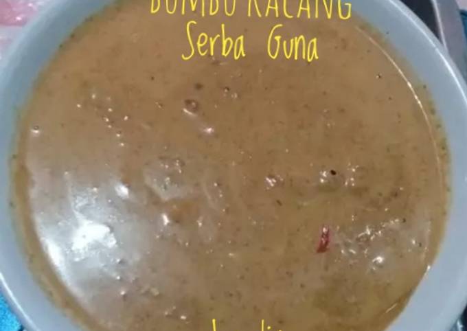 Cara Gampang Menyiapkan Bumbu Kacang Serba Guna yang Enak