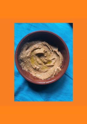 Una foto de Hummus de lentejas