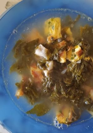 Sóska leves (snidlinges rántottával) recept fotója