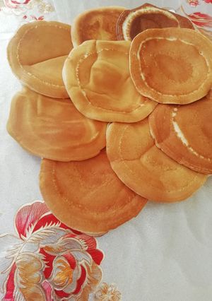صورة لوصفة بان كيك بالموز