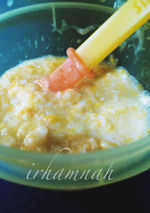 Foto resep MPASI bubur jagung manis