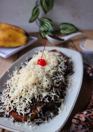 Foto resep Pisang Goreng Cokelat Keju (Pisang Tenonk)