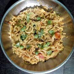 Mix veg maggi A picture of Mix veg maggi.