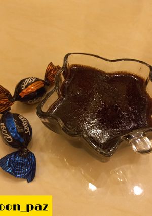 عکسی از دستور سس شکلات خاتون پز🌰🙈