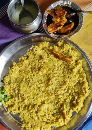 पोंगल (pongal recipe in Hindi) रेसिपी मुख्य फोटो