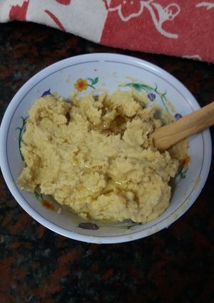 Una foto de Pastita de garbanzos