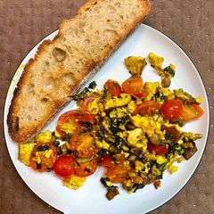 A picture of Scrambled tofu.
