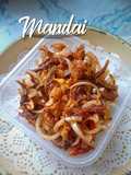 Mandai Goreng Dengan Ikan Bilis