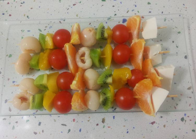 Pinchito de fruta tropical