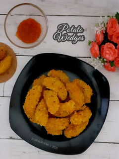 Foto resep Potato Wedges