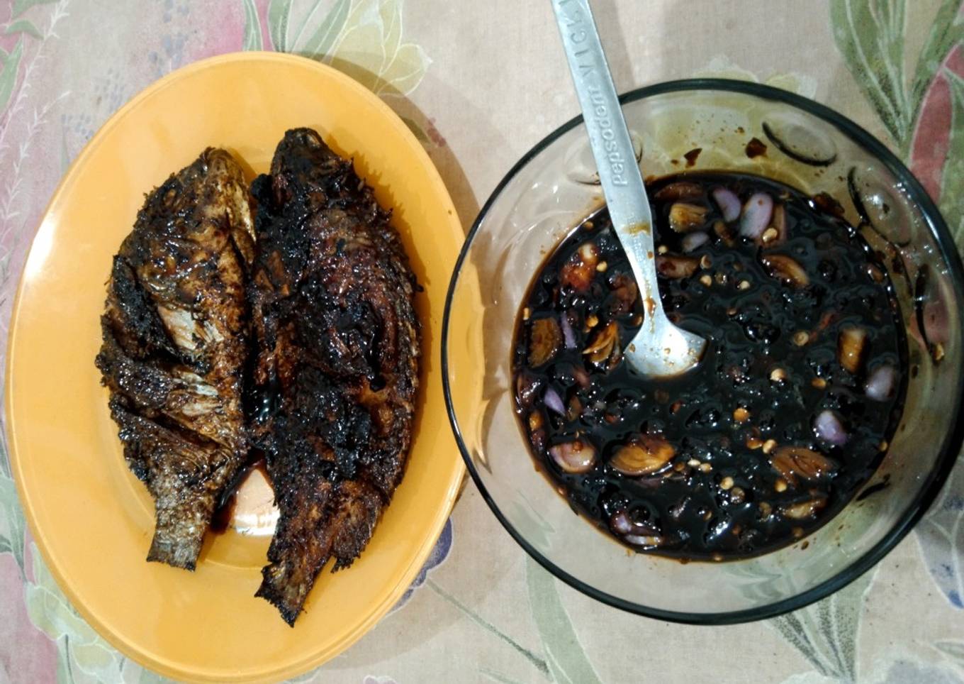 Ikan Mujaer Bakar Teflon