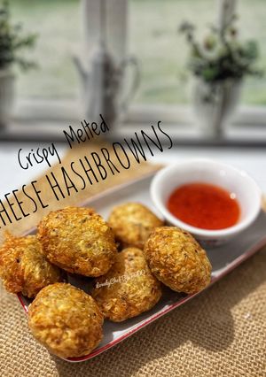 Foto resep Crispy Melted Cheese Hashbrowns