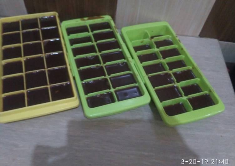 Cara termudah untuk Memasak LezatPuding milo malaya campur telur