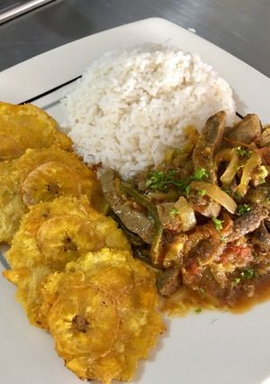 Una foto de Hígado guisado