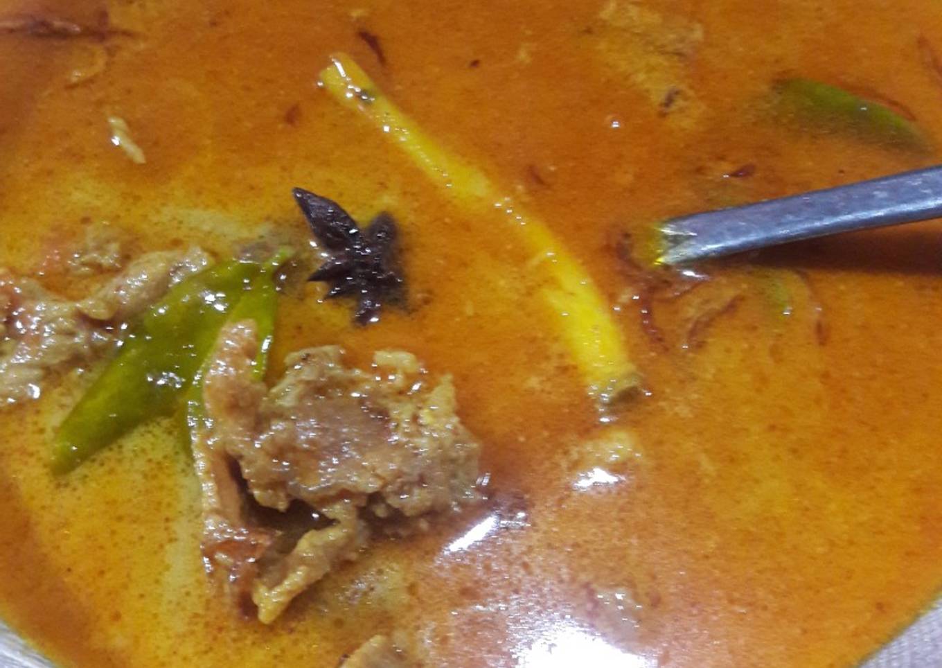 Kari india (daging sapi)
