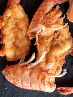 Foto di Cotolette di gamberi aromatizzate al lime e zenzero