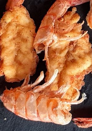 Foto di Cotolette di gamberi aromatizzate al lime e zenzero