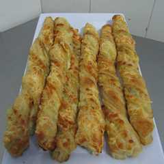 Una foto de Palitos de hojaldre de queso