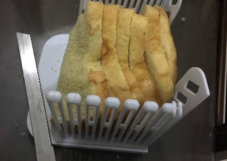 Resep Roti tawar water roux dengan bread maker, Menggugah Selera