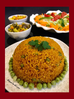 عکسی از دستور دمی بلغور و نخودفرنگی