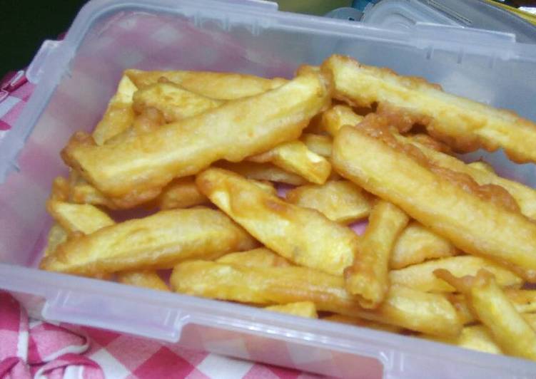 Cara Membuat Kentang Krispi Goreng Tepung yang Enak