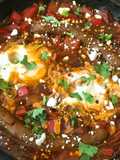 Feta and Merguez Shakshuka